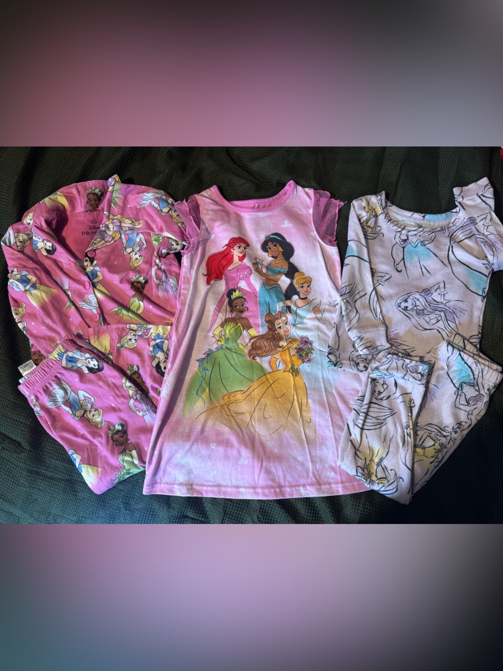 4T Disney Princess Pj Set
